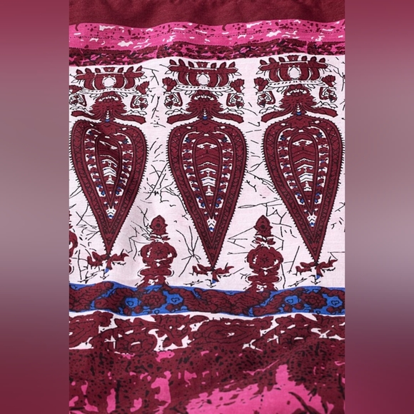 Boho Chic Beach Yoga Hobo Shoulder Bag - 100% Cotton - Bohemian Ethnic Inspired - Picture 8 of 8